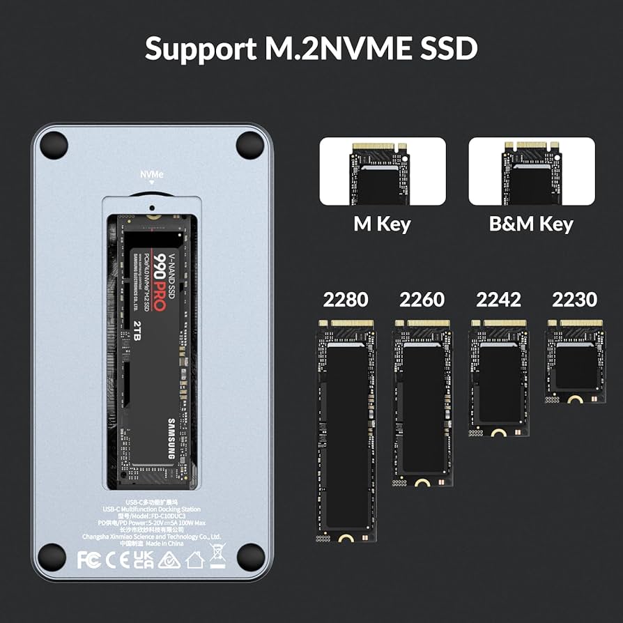 Thunderbolt 3対応ドッキングステーションとM.2 SSD外付けケース Amazon.co.jp: ドッキングステーションとM.2 SSD外付けケース